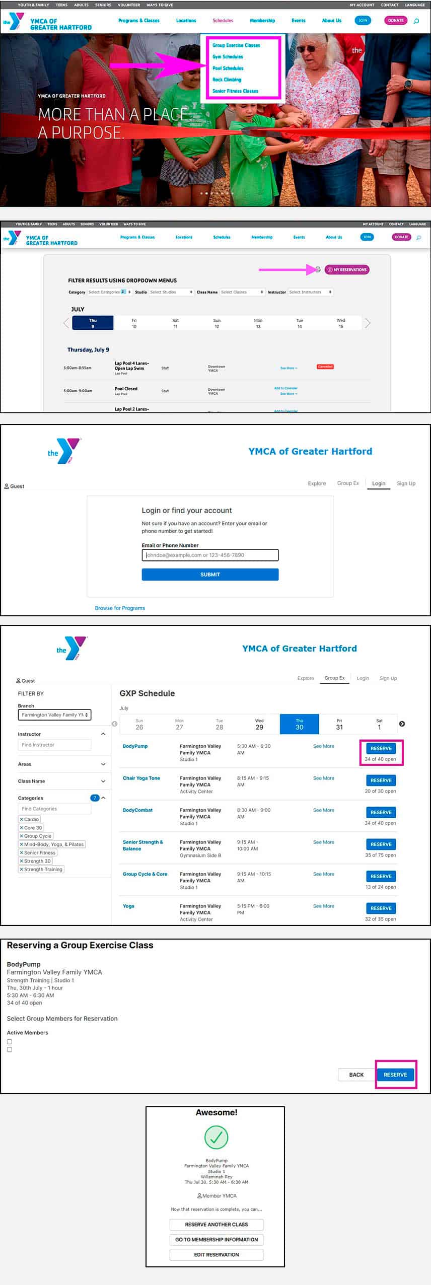 Mobile App Faqs Ymca of Greater Hartford Ymca of Greater Hartford Mobile APP FAQs - YMCA of Greater Hartford